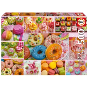 PUZZLE 500 PZAS. COLLAGE DE DULCES