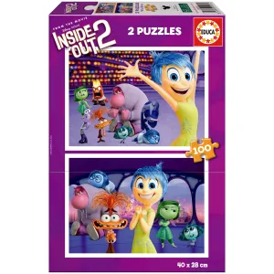 PUZZLES 2 X 100 PZAS. INSIDE OUT 2