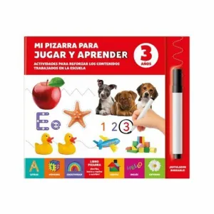 MI PIZARRA PARA JUGAR Y APRENDER 3 AÑOS