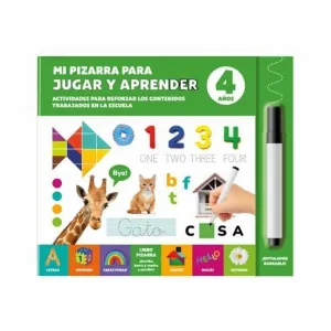 MI PIZARRA PARA JUGAR Y APRENDER 4 AÑOS