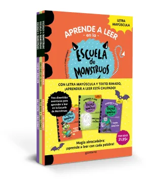 ESCUELA DE MONSTRUOS PACK CON LOS LIBROS 7, 8 Y 9