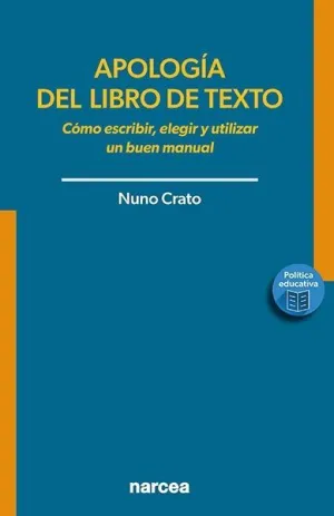 APOLOGIA DEL LIBRO DE TEXTO